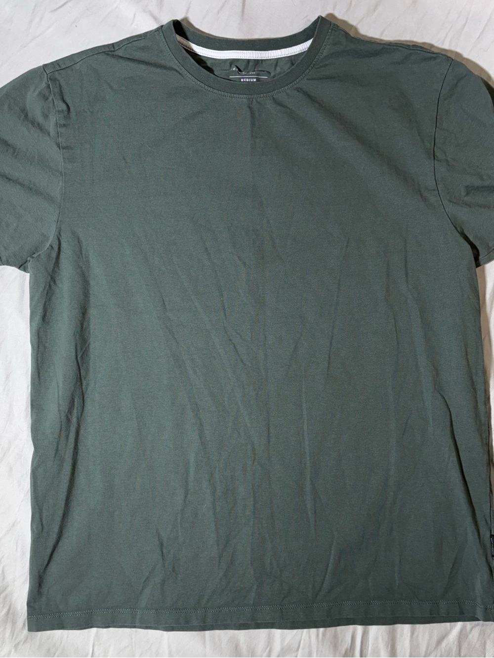 Kenneth Cole Olive Crew Neck Short Sleeve Tee